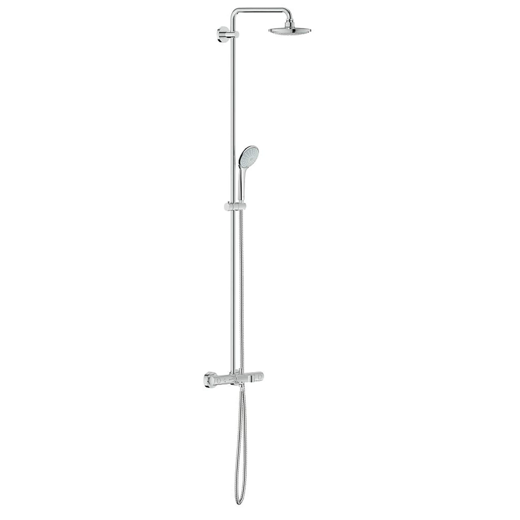 180 Tub/Thermostatic Shower System, 2.5 gpm